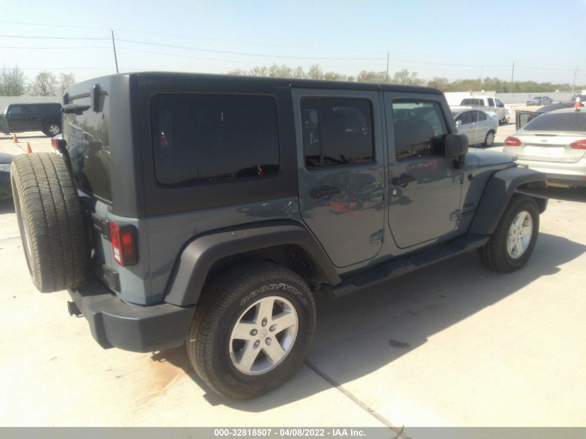 2014 JEEP WRANGLER UNLIMITED SPORT 1C4BJWDGXEL319752