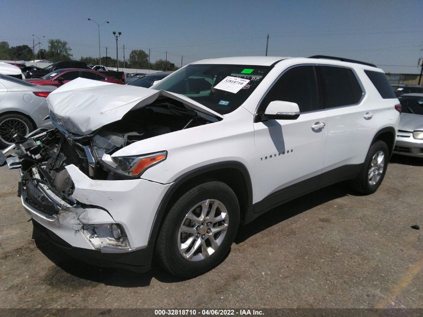 2019 CHEVROLET TRAVERSE LT CLOTH 1GNERGKW6KJ310941