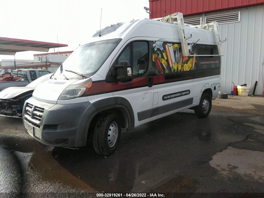2014 RAM PROMASTER 2500 HIGH ROOF VIN: 3C6TRVCG9EE107689