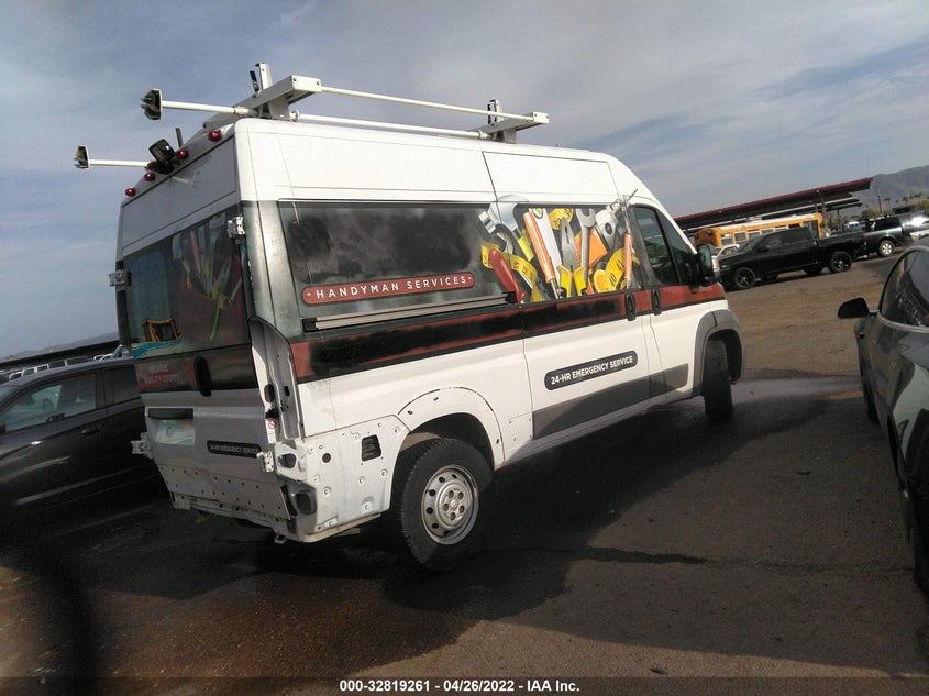 2014 RAM PROMASTER 2500 HIGH ROOF VIN: 3C6TRVCG9EE107689