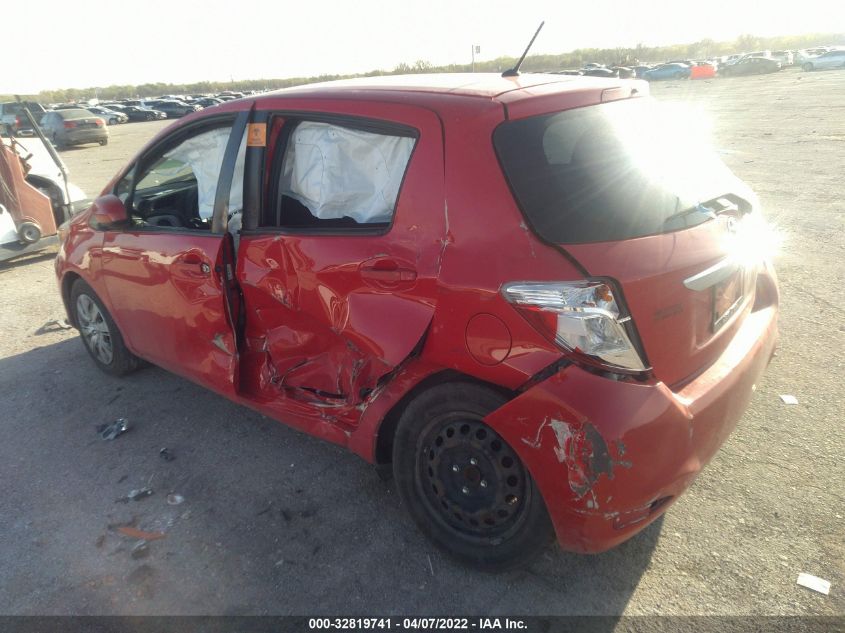 2013 TOYOTA YARIS L/LE/SE JTDKTUD37DD549480
