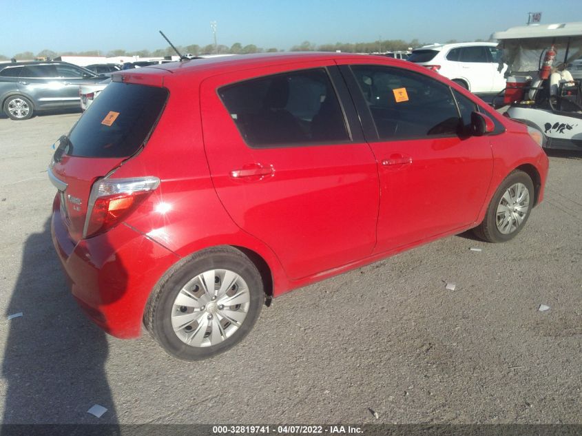 2013 TOYOTA YARIS L/LE/SE JTDKTUD37DD549480