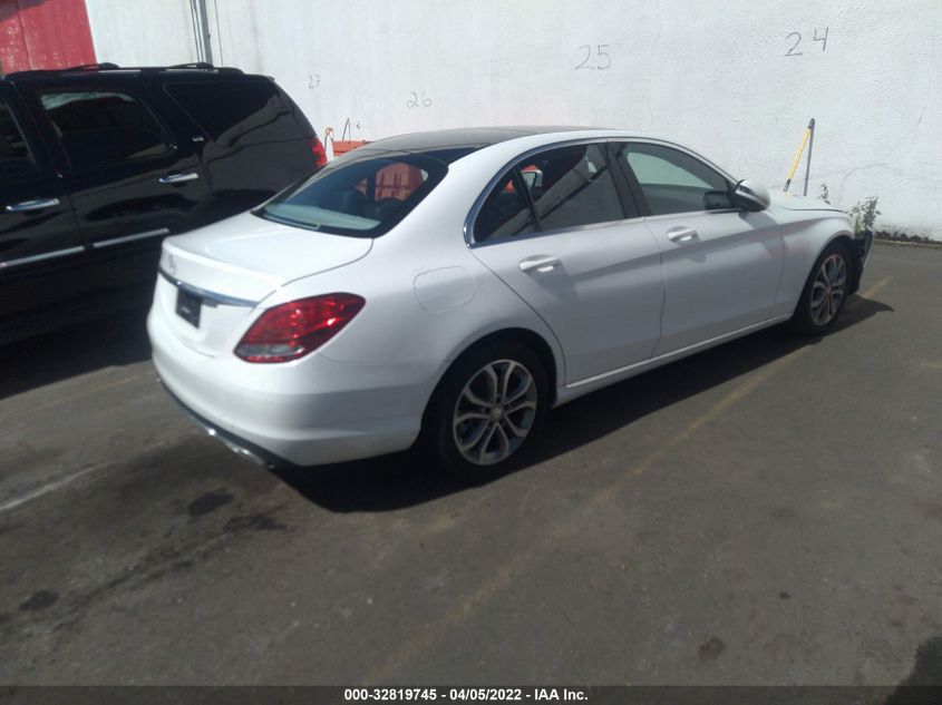 2016 MERCEDES-BENZ C-CLASS C 300 55SWF4JB9GU111155