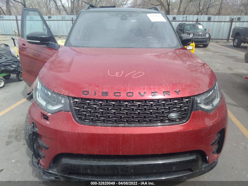 2017 LAND ROVER DISCOVERY HSE LUXURY SALRHBBV4HA046000