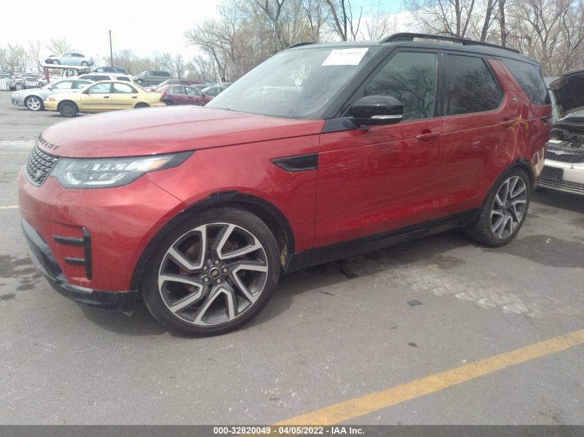 2017 LAND ROVER DISCOVERY HSE LUXURY SALRHBBV4HA046000