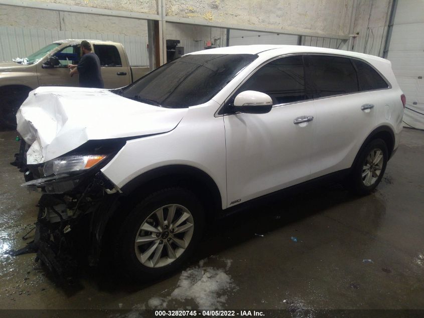 2019 KIA SORENTO LX 5XYPGDA3XKG512825