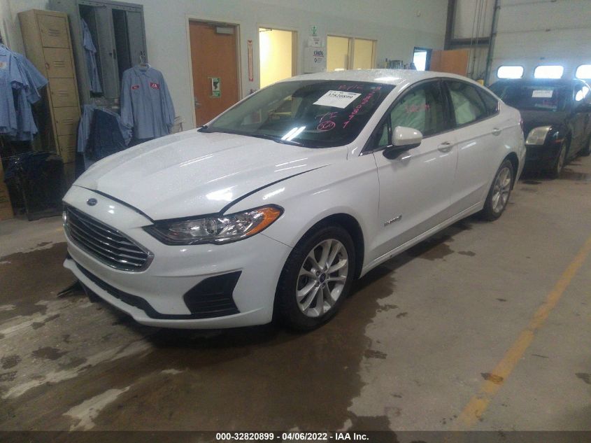 2019 FORD FUSION HYBRID SE 3FA6P0LU5KR187961