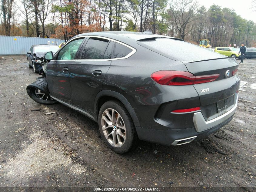 2021 BMW X6 XDRIVE40I 5UXCY6C02M9G27032