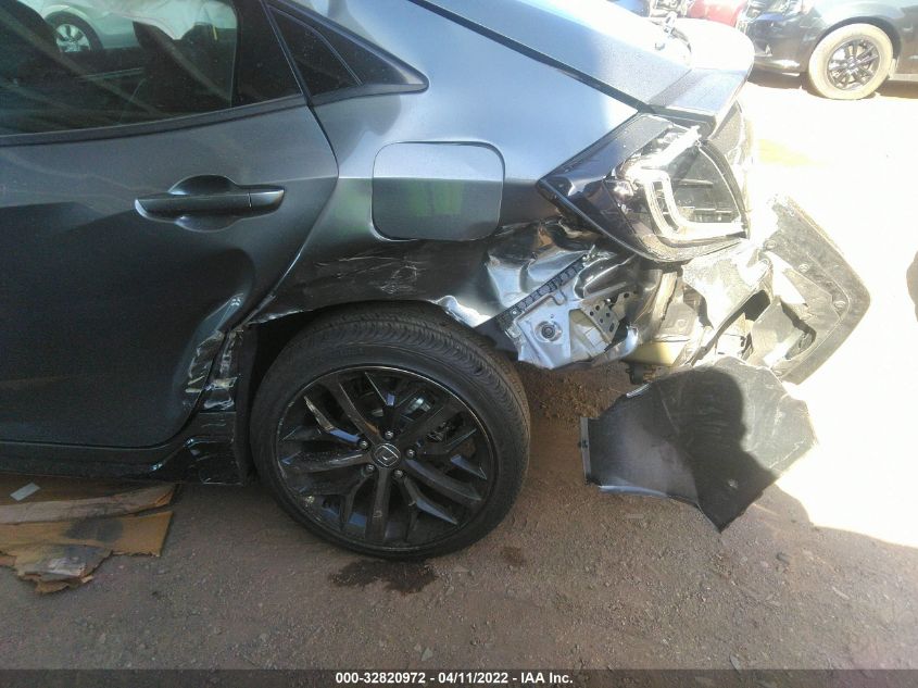2021 HONDA CIVIC HATCHBACK SPORT SHHFK7G44MU223217