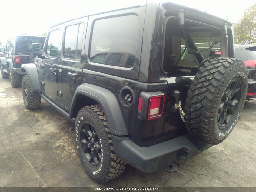 2020 JEEP WRANGLER UNLIMITED WILLYS 1C4HJXDG5LW308928