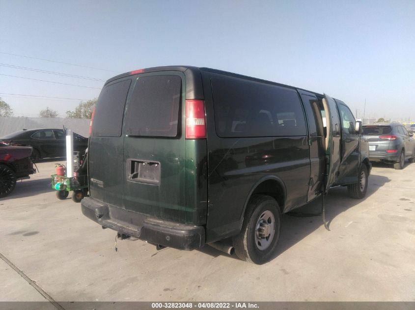 2014 CHEVROLET EXPRESS PASSENGER LS 1GAZGZFA1E1127471