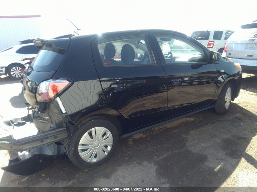 2021 MITSUBISHI MIRAGE ES/LE/CARBONITE EDITION ML32AUHJ3MH007349