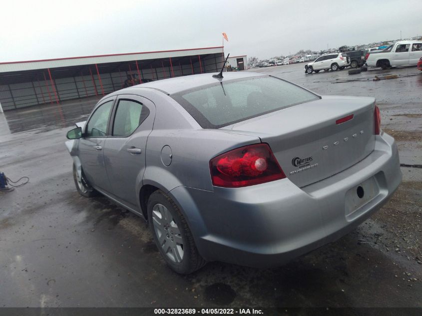 2014 DODGE AVENGER SE 1C3CDZAB8EN226159