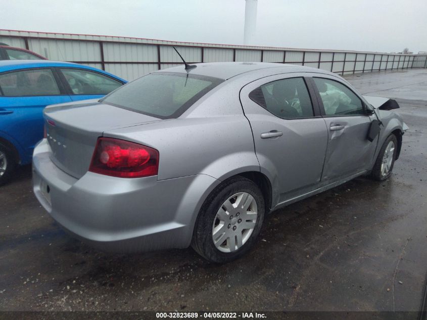 2014 DODGE AVENGER SE 1C3CDZAB8EN226159