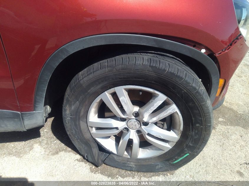2015 VOLKSWAGEN TIGUAN S WVGAV7AX3FW015409