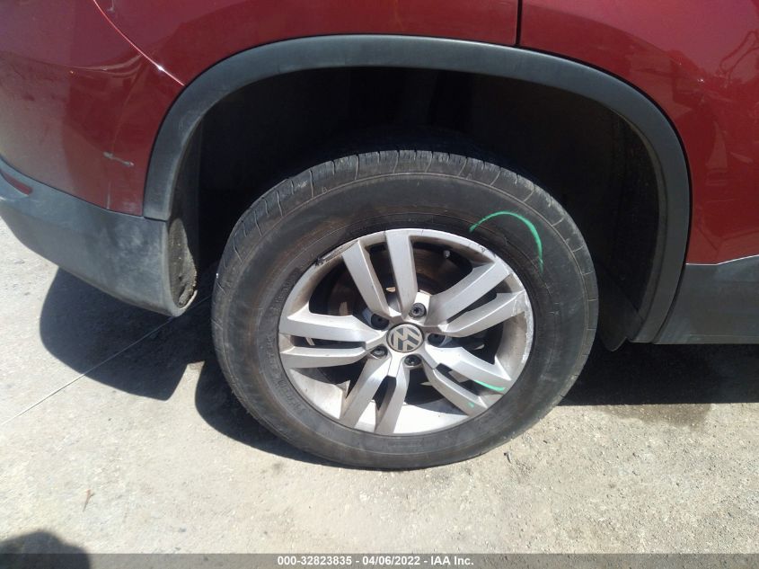 2015 VOLKSWAGEN TIGUAN S WVGAV7AX3FW015409