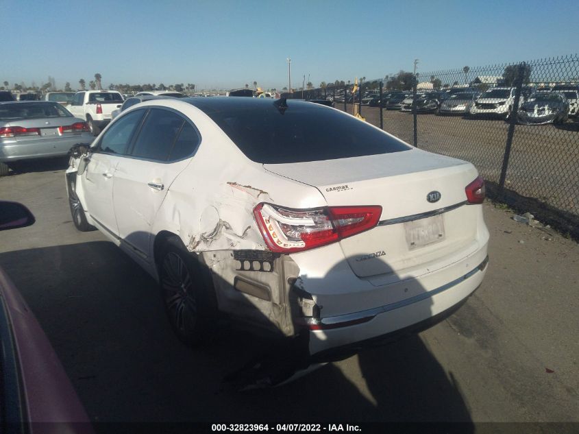 2014 KIA CADENZA PREMIUM KNALN4D78E5153228