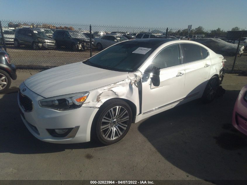 2014 KIA CADENZA PREMIUM KNALN4D78E5153228