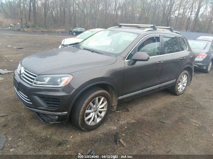 2016 VOLKSWAGEN TOUAREG SPORT W/TECHNOLOGY WVGEF9BP5GD005700