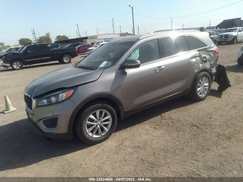 2017 KIA SORENTO LX 5XYPG4A3XHG302590
