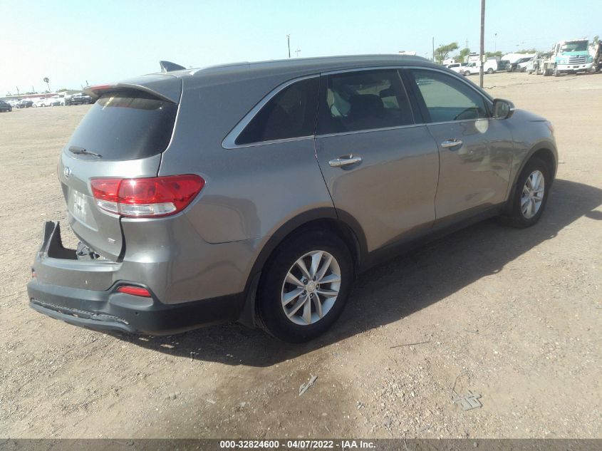 2017 KIA SORENTO LX 5XYPG4A3XHG302590