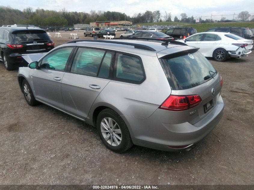2015 VOLKSWAGEN GOLF SPORTWAGEN TSI S 3VWC17AU0FM514373