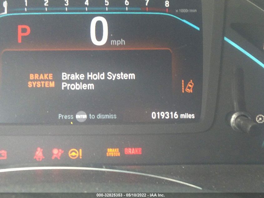 2019 HONDA ODYSSEY TOURING 5FNRL6H80KB098012