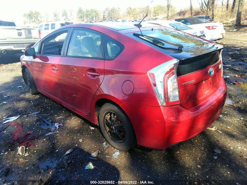 2013 TOYOTA PRIUS ONE/TWO/THREE/FOUR/FIVE JTDKN3DU3D0349359