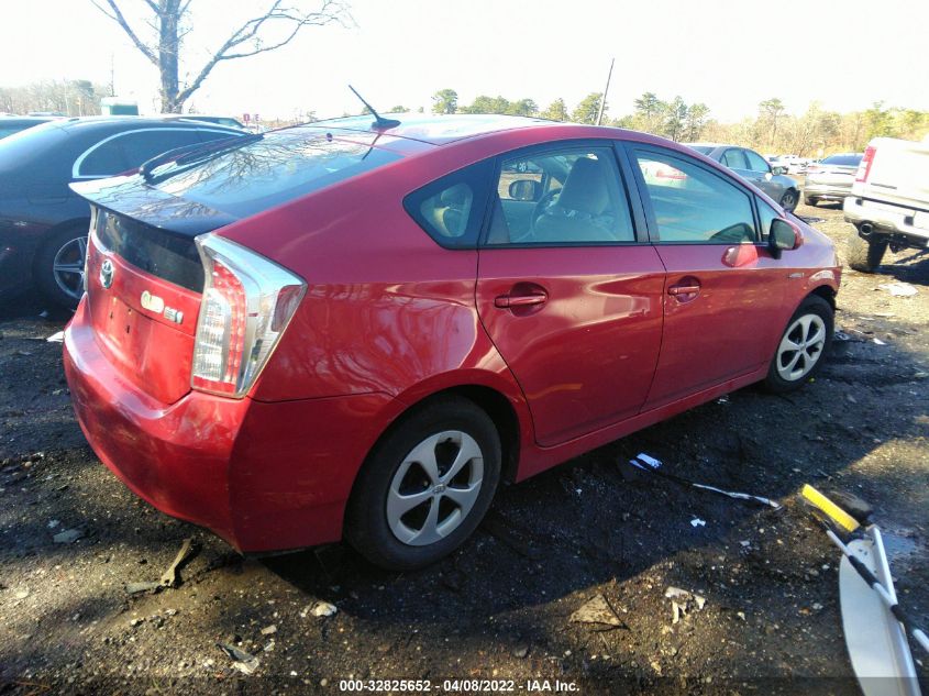 2013 TOYOTA PRIUS ONE/TWO/THREE/FOUR/FIVE JTDKN3DU3D0349359