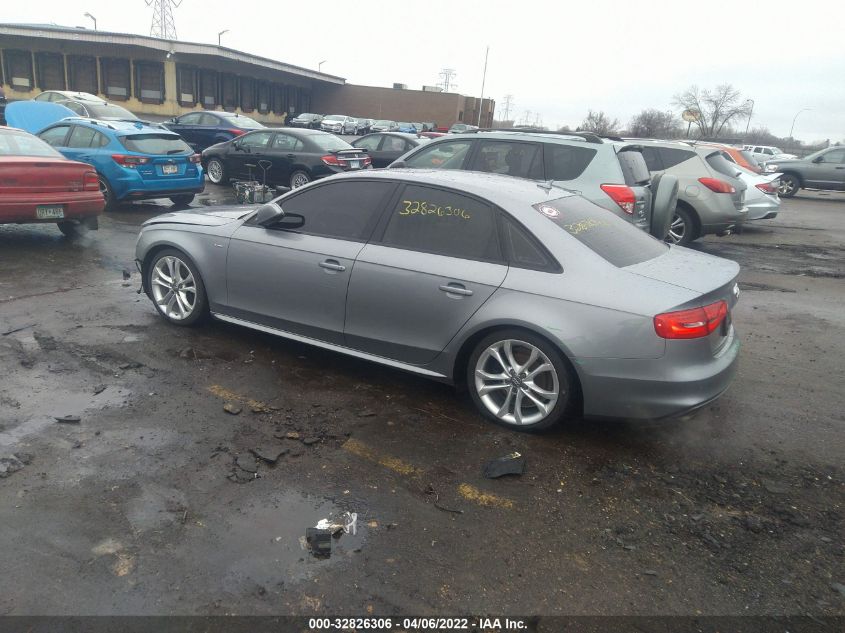 2015 AUDI A4 PREMIUM PLUS WAUHFAFL8FN035192