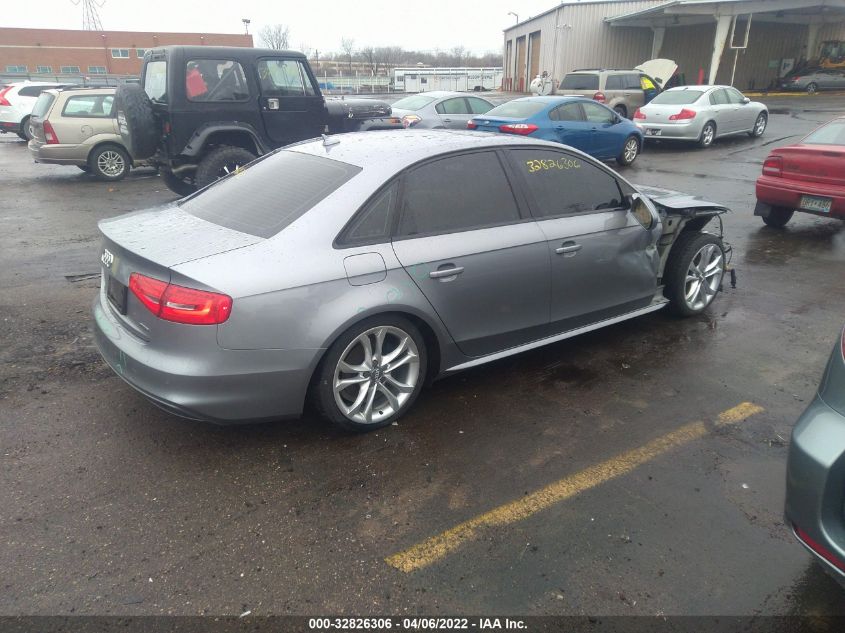 2015 AUDI A4 PREMIUM PLUS WAUHFAFL8FN035192