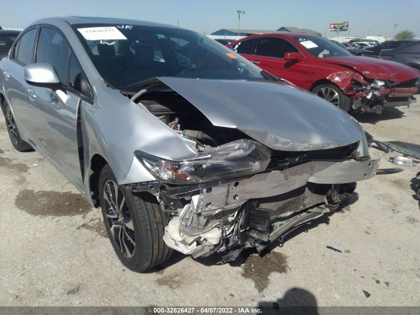 2013 HONDA CIVIC SDN EXL 19XFB2F96DE045897