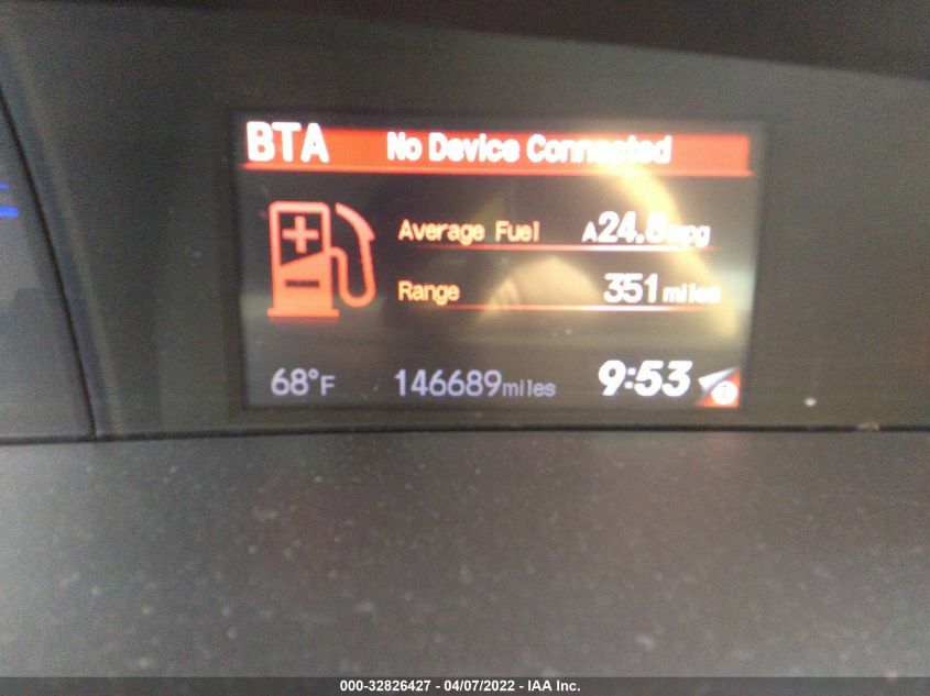 2013 HONDA CIVIC SDN EXL 19XFB2F96DE045897