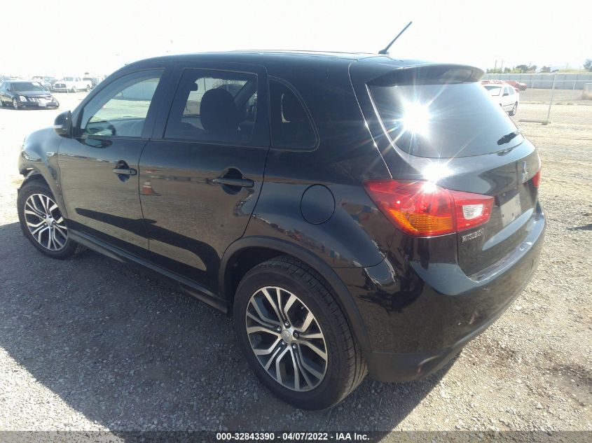 2016 MITSUBISHI OUTLANDER SPORT 2.0 ES JA4AP3AU3GZ064262