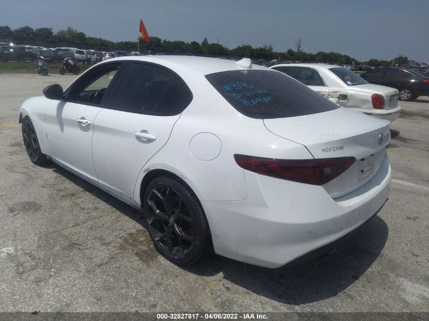 2020 ALFA ROMEO GIULIA ZARFAMAN0L7630689