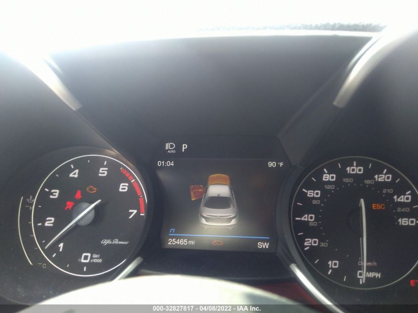 2020 ALFA ROMEO GIULIA ZARFAMAN0L7630689