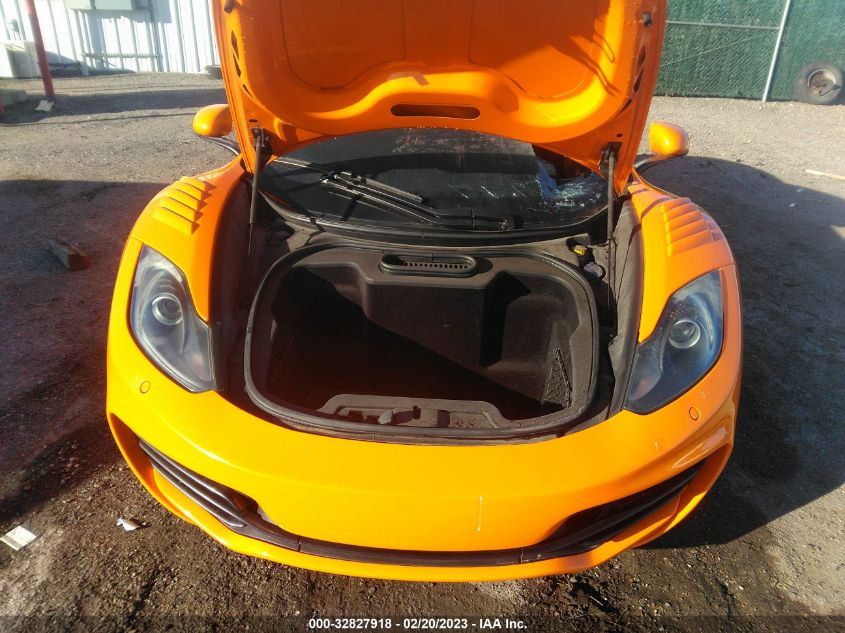2013 MCLAREN AUTOMOTIVE MP4-12C SPIDER SBM11BAA4DW002252