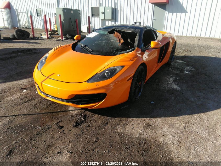 2013 MCLAREN AUTOMOTIVE MP4-12C SPIDER SBM11BAA4DW002252