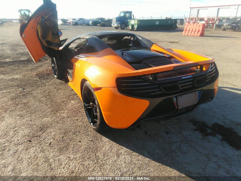 2013 MCLAREN AUTOMOTIVE MP4-12C SPIDER SBM11BAA4DW002252