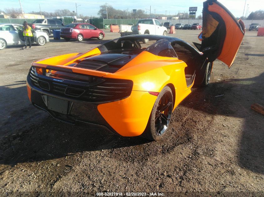 2013 MCLAREN AUTOMOTIVE MP4-12C SPIDER SBM11BAA4DW002252