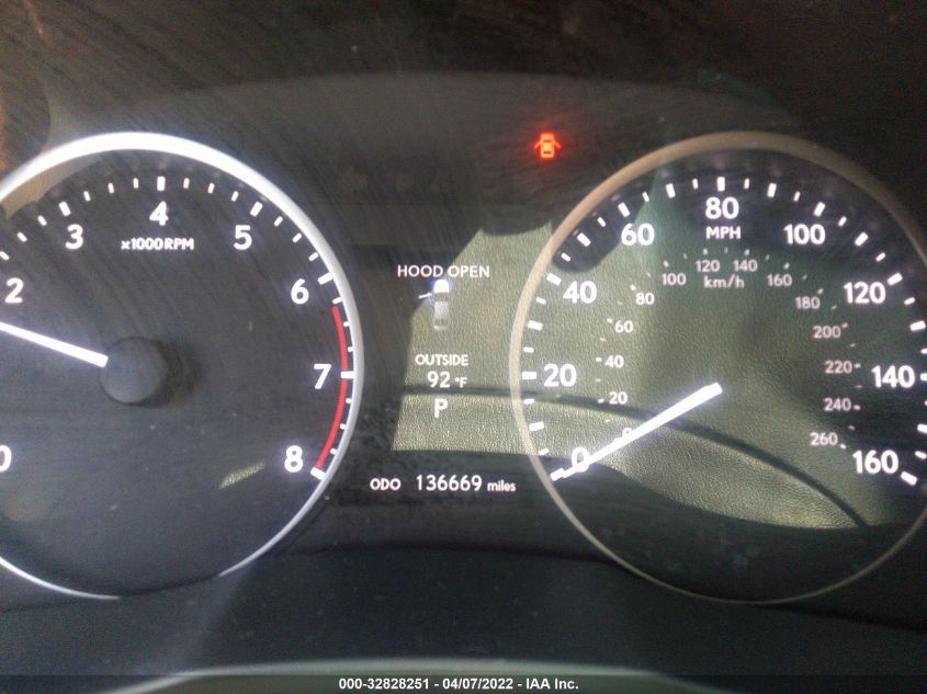 2013 LEXUS ES 350 4DR SDN JTHBK1GG9D2075834