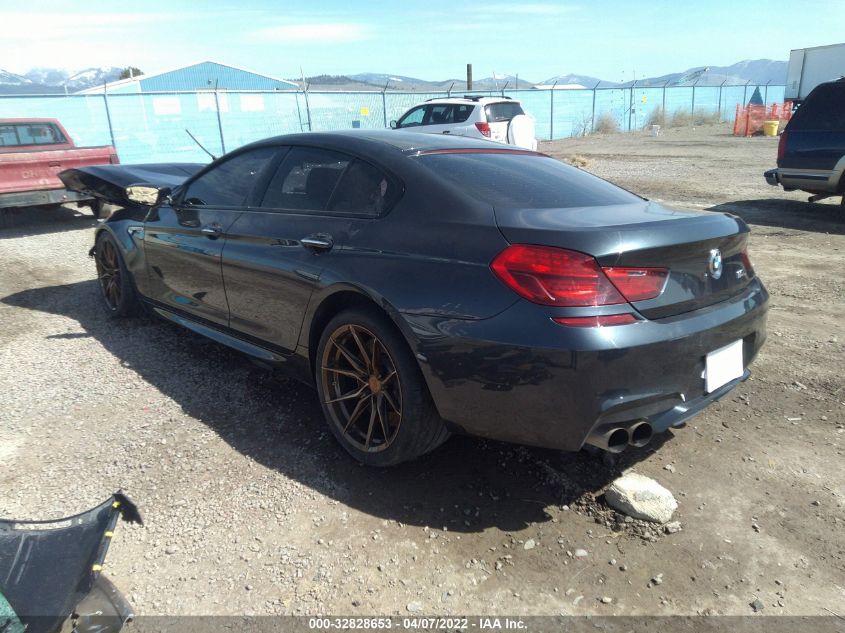 2016 BMW M6 GRAN COUPE WBS6E9C53GG437167