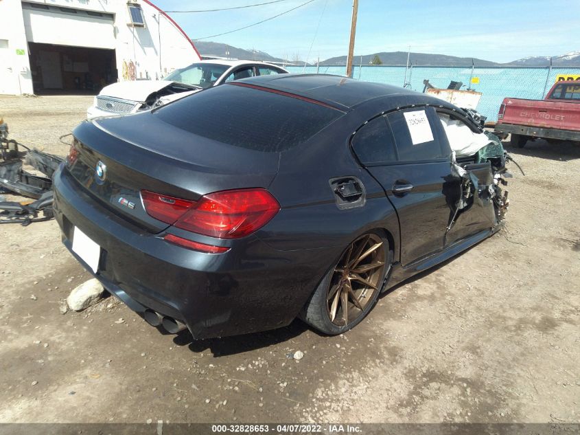 2016 BMW M6 GRAN COUPE WBS6E9C53GG437167
