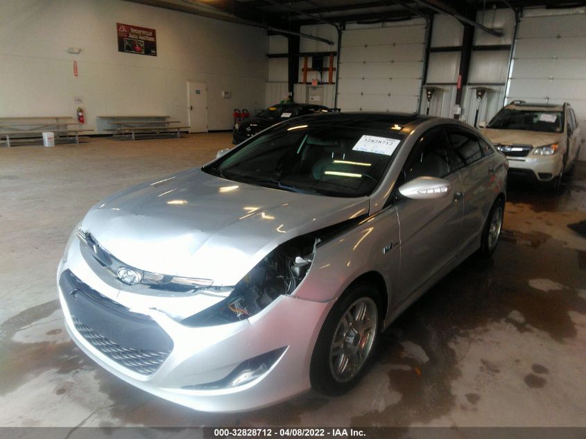2013 HYUNDAI SONATA HYBRID LIMITED W KMHEC4A42DA065997