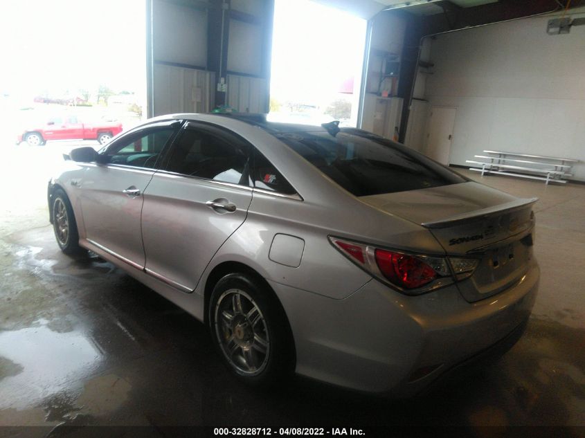 2013 HYUNDAI SONATA HYBRID LIMITED W KMHEC4A42DA065997