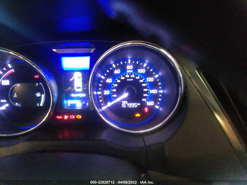 2013 HYUNDAI SONATA HYBRID LIMITED W KMHEC4A42DA065997