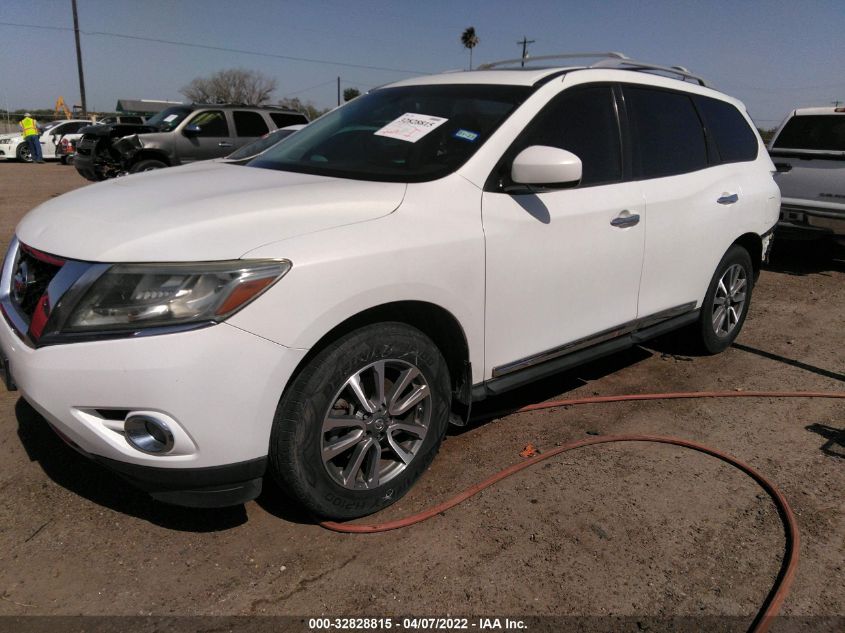 2013 NISSAN PATHFINDER SL 5N1AR2MN1DC635966