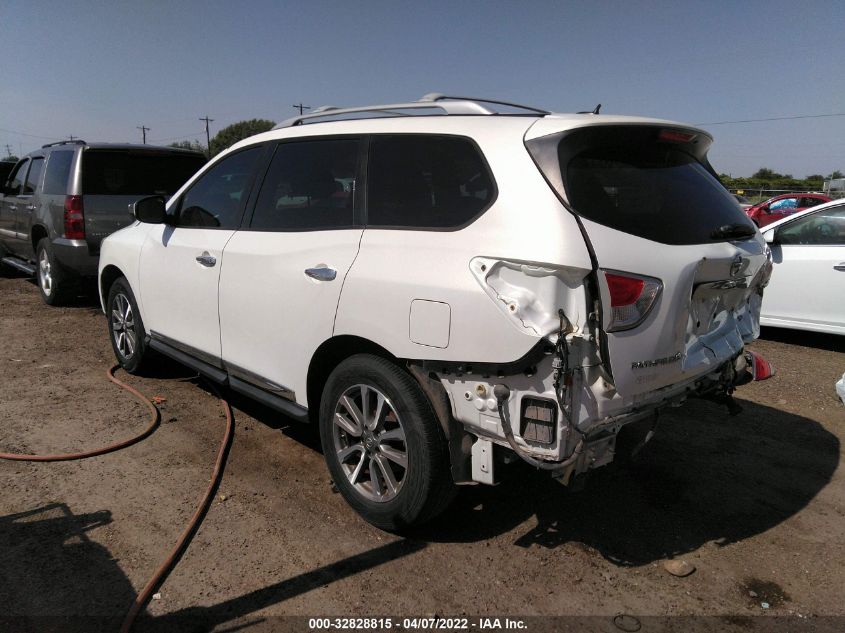 2013 NISSAN PATHFINDER SL 5N1AR2MN1DC635966
