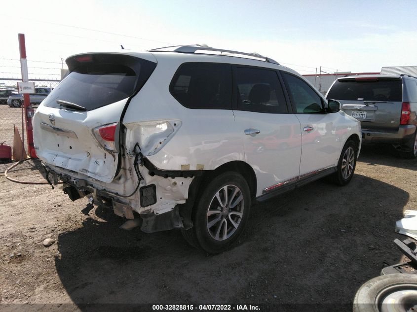2013 NISSAN PATHFINDER SL 5N1AR2MN1DC635966