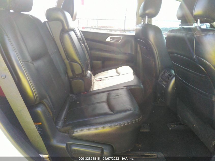 2013 NISSAN PATHFINDER SL 5N1AR2MN1DC635966